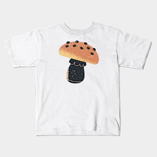 Mushroom Shirt Vintage Kids T-Shirt